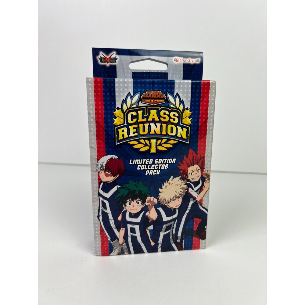 My Hero Academia CCG Class Reunion I Limited Edition Collector Pack Sealed